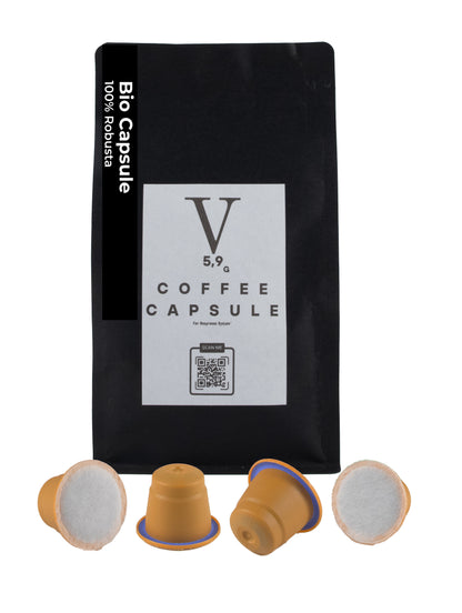 V | 5,9g Capsules (compostable) | 5 Varieties for Nespresso® machines